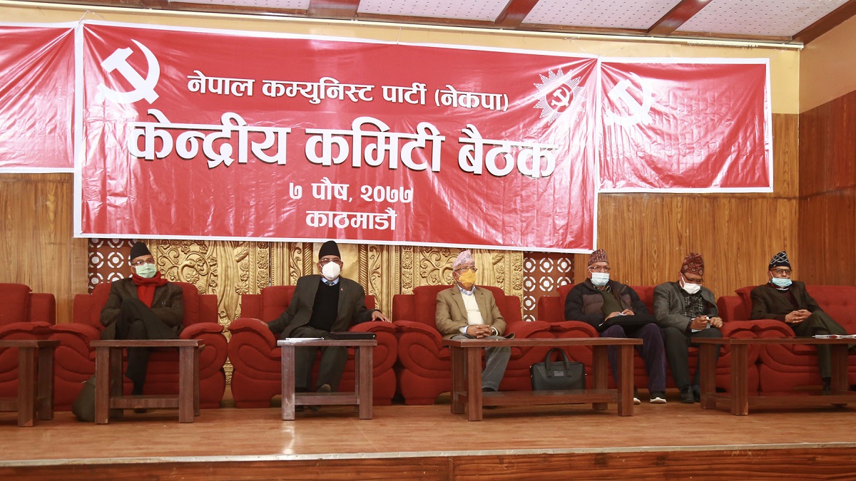 ओलीलाई अध्यक्षबाट हटाउने दाहाल–नेपाल समूहको निर्णय