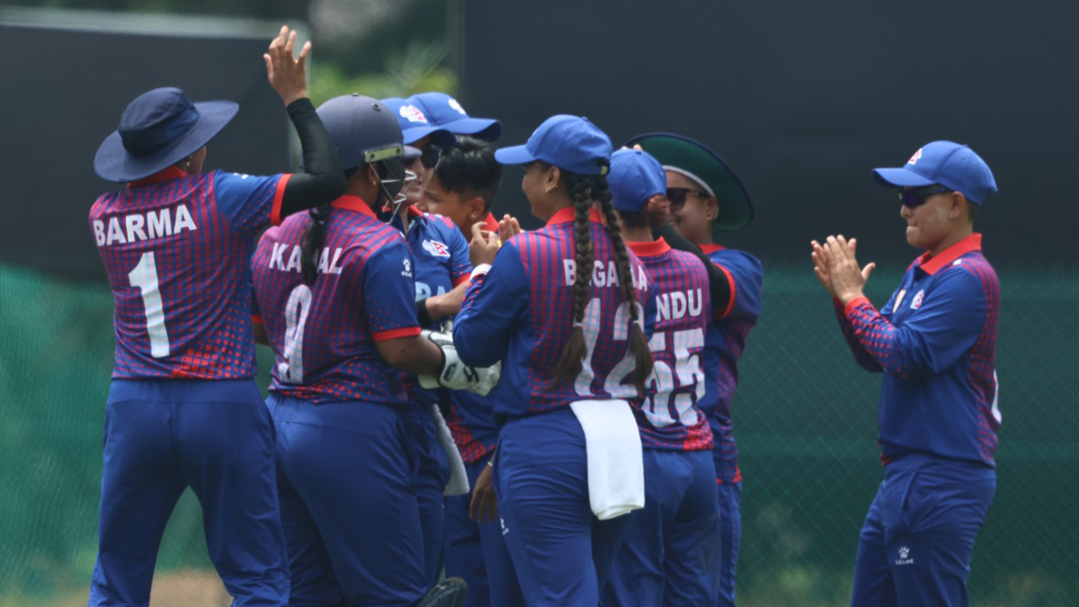 चारदेशीय महिला टी-२० सिरिजमा नेपालको विजयी सुरूआत