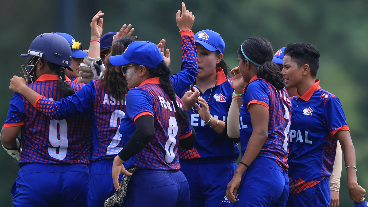 आईसीसी महिला टी-२० विश्वकप एसिया क्षेत्र छनोटमा नेपालको पहिलो जित