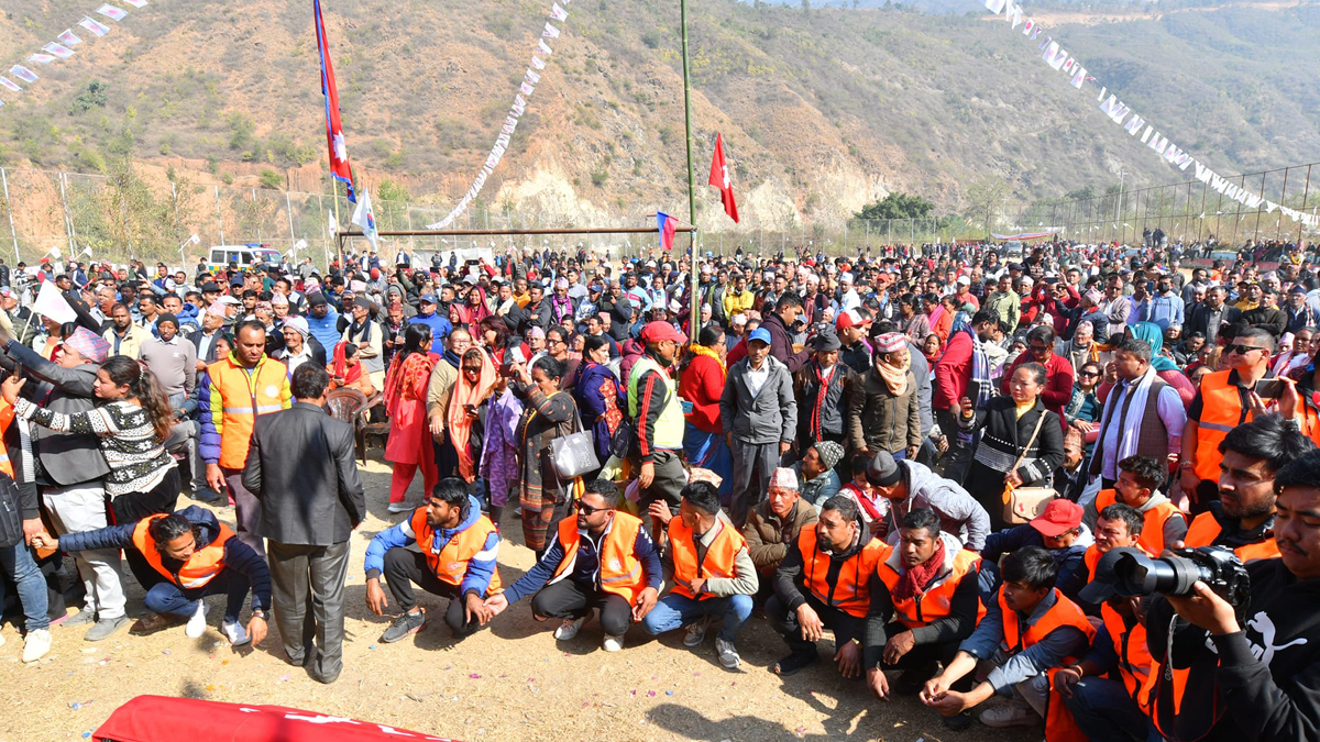 एमालेको ‘संकल्प यात्रा’ बिथोल्न खोज्दा पूर्वमन्त्री गोपाल किरातीसहित पाँच जना पक्राउ