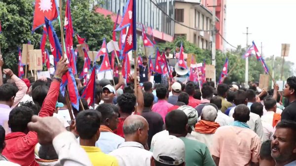 काठमाडौं महानगरविरुद्ध कबाड व्यवसायीको दोस्रो दिन पनि प्रदर्शन