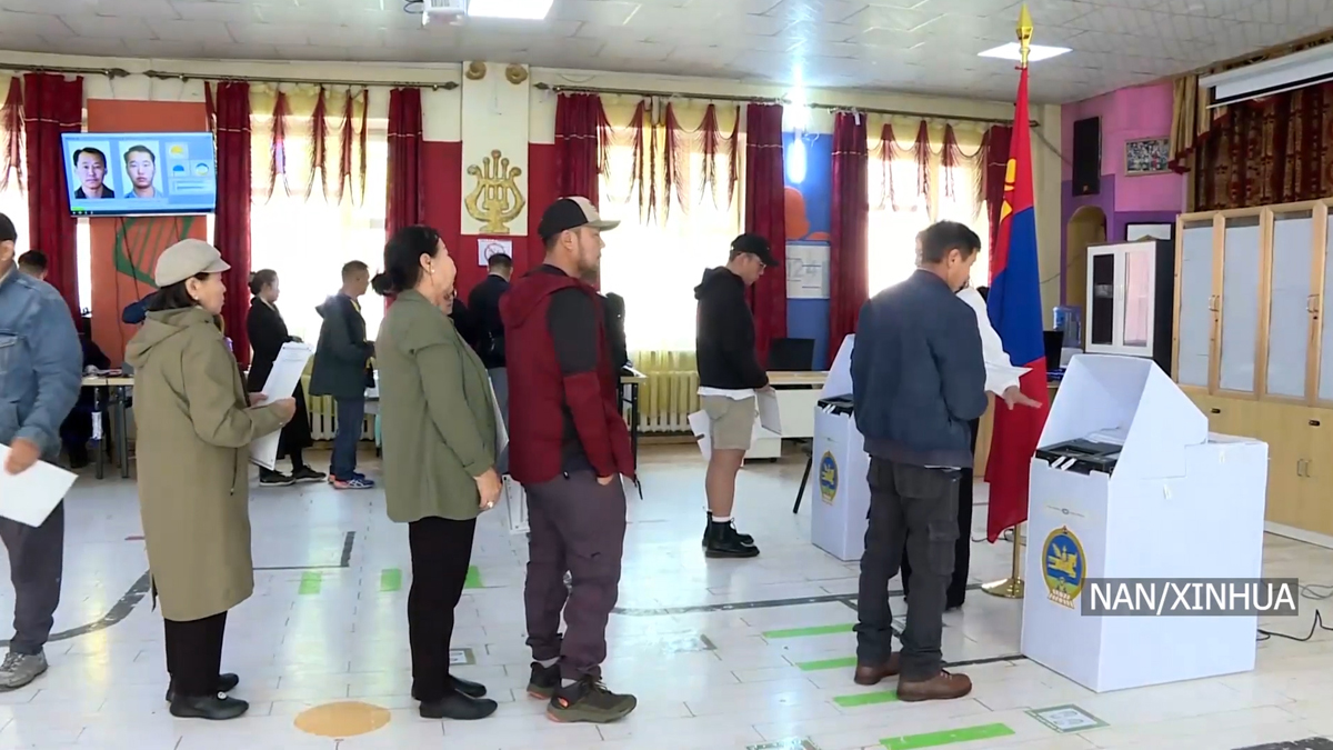 मंगोलियामा संसदीय निर्वाचन सुरू