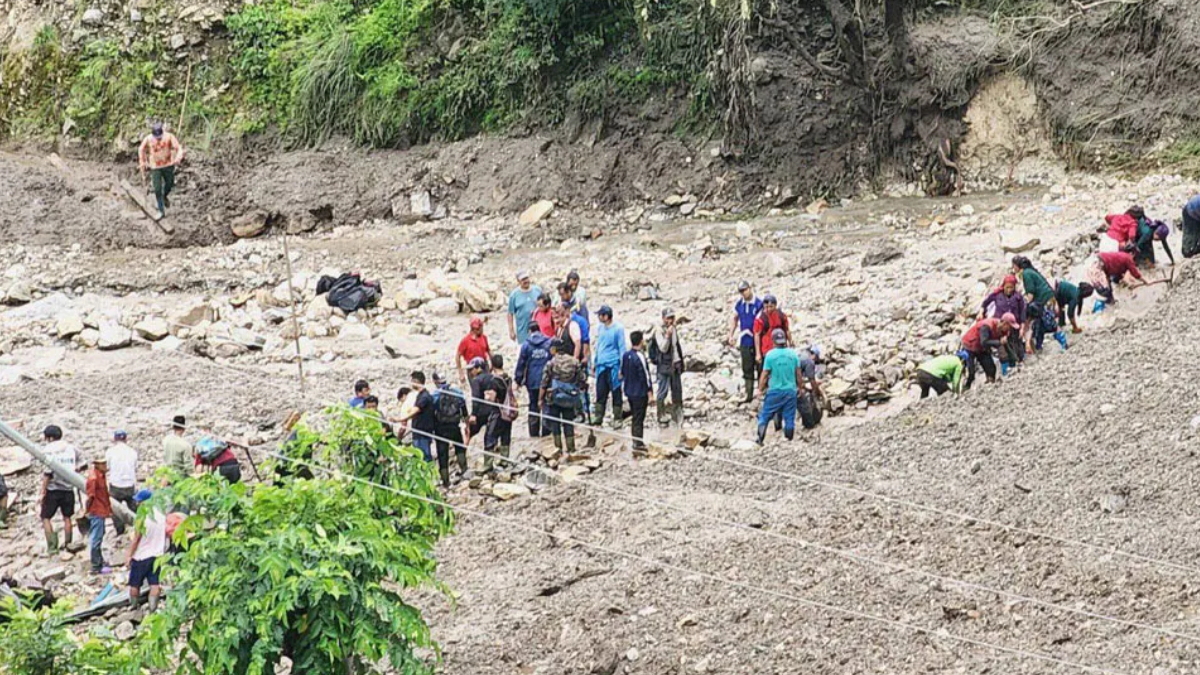 गोरखा पहिरोमा बेपत्ता चार जनाको शव फेला