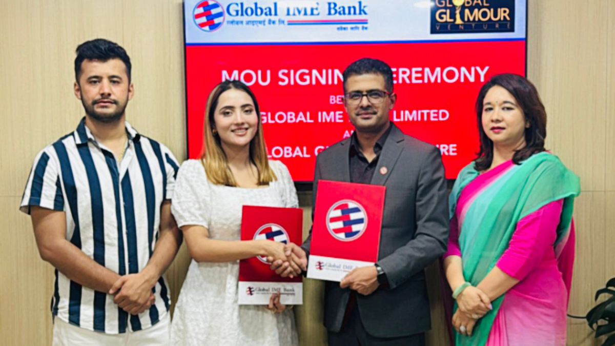 मिस युनिभर्स नेपाल २०२४ को आधिकारिक बैंकिङ्ग पार्टनरमा ग्लोबल आईएमई बैंक