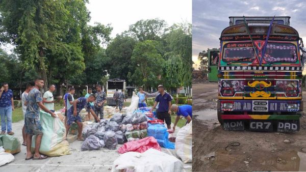 ९४ लाखभन्दा बढीको भन्सार छलीका सामानसहित दुईवटा गाडी नियन्त्रणमा