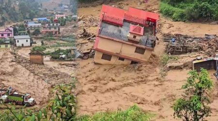 बाढीपहिरोमा परी काभ्रेमा ७७ जनाको मृत्यु