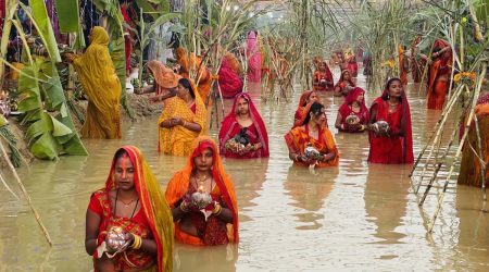 उदाउँदो सूर्यलाई अर्घ्य अर्पणसँगै छठ पर्व सम्पन्न