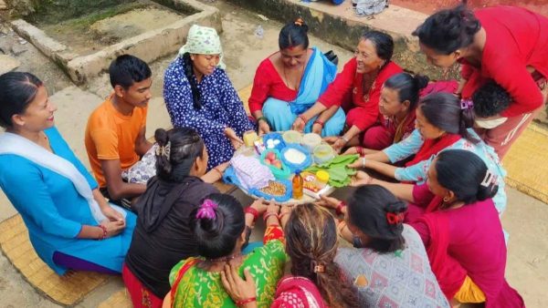 आमा समूहले सुरू गरे गर्भवती पोषण नाङ्लो कार्यक्रम